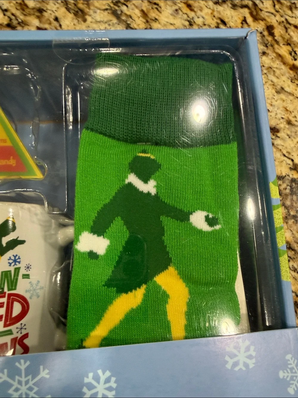 Buddy the Elf Green & Yellow Cotton-Headed Ninny Muggins Gift Set